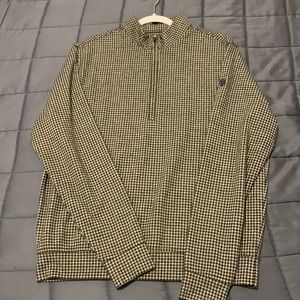 Donald Ross Mens Golf 1/4 Zip Pullover